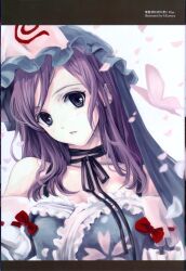  cradle kuroya_shinobu lolita_fashion saigyouji_yuyuko touhou 