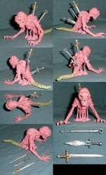  castlevania:_harmony_of_dissonance castlevania_(series) colored_skin mark_patraw model monster no_humans pink_skin staff sword weapon zombie 