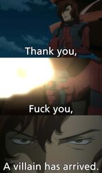  1boy ali_al-saachez baccano! english_text fujiwara_keiji gundam gundam_00 image_macro_(meme) ladd_russo meme photoshop_(medium) subtitled voice_actor_connection 