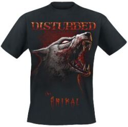  blood bodily_fluids canid canine canis clothing disturbed_(band) gore low_res mammal shirt topwear undead wolf 