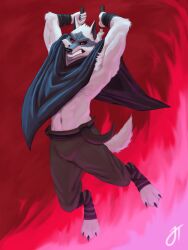  2025 absurd_res black_cloak black_clothing black_nose black_sclera canid canine canis cloak clothing colored death_(puss_in_boots) dreamworks fur grey_body grey_fur grey_tail hi_res jt_hoom mammal puss_in_boots_(franchise) signature tail wolf 