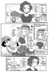  citron_(pokemon) eureka_(pokemon) gouguru pokemon saki_(pokemon) satoshi_(pokemon) serena_(pokemon) translated 