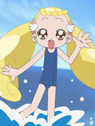  blonde_hair hatomugisan lolicon makihatayama_hana ojamajo_doremi swimsuit 