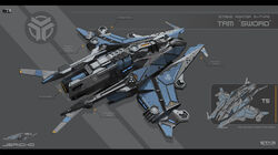  blueprint_(medium) command_fighter_(star_conflict) commentary concept_art drone engine english_commentary english_text fighter_(star_conflict) glowing jericho_(star_conflict) jet_engine karanak logo machinery mechanical military military_vehicle mixed-language_commentary no_humans photoshop_(medium) realistic science_fiction spacecraft star_conflict starfighter thrusters vehicle_focus 