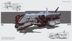  cockpit commentary concept_art engine english_text federation_(star_conflict) flight_deck flying frigate_(star_conflict) karanak logo machinery mechanical military military_vehicle no_humans original realistic science_fiction shadow ship_deck spacecraft star_conflict thrusters vehicle_focus window 