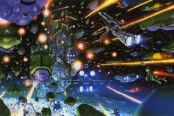  alien armd armor battle boddole_zer choujikuu_yousai_macross earth_(planet) esbeliben fleet flemenmik fortress fulbtzs-berrentzs laser macross mecha meltrandi missile no_humans non-web_source nousjadeul-ger nupetiet-vergnitzs official_art picket_patrol_ship planet power_armor queadluun-rau queadol-magdomilla quiltra-quelamitz quiltra-queleual quimeliquola regult robot scan science_fiction sdf-1 shoulder_cannon space spacecraft spoilers storm_attacker thurvel-salan u.n._spacy vf-1 vf-1_super walker_(robot) war you_gonna_get_raped zentradi 