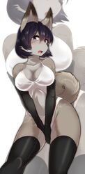  black_eyes black_hair buried_frog canine furry open_mouth short_hair 