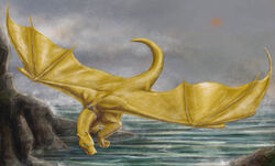  ambiguous_gender blue_eyes cliff detailed_background dragon duo european_mythology feral flying fog hi_res killishandra looking_back membrane_(anatomy) membranous_wings mythological_creature mythological_scalie mythology outside pern rider rock rocky_shore scales scalie sea seaside solo_focus tail water western_dragon wings yellow_body yellow_scales 