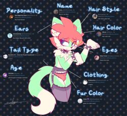  absurd_res anthro barron_von_ben_(kurus) big_ears blue_eyes bracelet bulge cheek_tuft chest_tuft clothing collar digital_media_(artwork) domestic_cat ear_tuft english_text eyeshadow facial_tuft fangs felid feline felis fur hair hi_res jewelry kurus legwear lingerie looking_at_viewer makeup male mammal red_hair simple_background solo spiked_bracelet spiked_collar spikes stockings teeth text thigh_highs tuft underwear whiskers white_body white_fur worried 