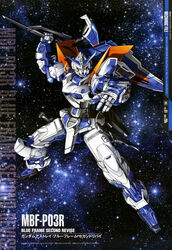  gun gundam gundam_astray_blue_frame_2nd gundam_seed gundam_seed_astray mecha sword ueda_youichi weapon 