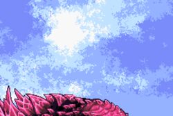  3:2 ambiguous_gender animated atomic_breath breath_powers digital_media_(artwork) doctorspectre feral glowing godzilla godzilla_(series) hi_res kaiju open_mouth pink_body pixel_(artwork) pixel_animation scalie sharp_teeth short_playtime solo teeth toho 