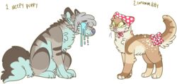  2017 accessory adopt alpha_channel ambiguous_gender blue_body blue_eyes blue_fur blue_inner_ear blue_inner_ear_fluff bodily_fluids bow_ribbon brown_body brown_fur canid canine canis claws crying diamond_pupils digital_drawing_(artwork) digital_media_(artwork) digitigrade domestic_cat domestic_dog duo english_text eyebrow_through_hair eyebrows eyelashes felid feline felis feral feral_with_hair flat_colors full-length_portrait fur furgonomics green_eyes grey_body grey_fur grey_hair hair handwritten_text headkerchief hi_res inner_ear_fluff jaspering kerchief mammal markings outline pattern_headkerchief pattern_kerchief paws pink_nose portrait pupils purple_nose raised_tail red_bow red_headkerchief red_kerchief ribbons sad simple_background sitting slit_pupils snout spots spotted_bow spotted_headkerchief spotted_kerchief spotted_markings standing tail tail_accessory tail_bow tail_ribbon tan_body tan_fur tears text translucent translucent_hair transparent_background tuft whisker_spots whiskers yellow_outline 