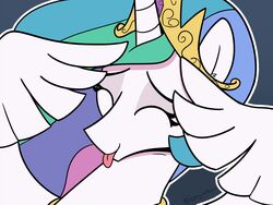  ah_eto..._bleh! alicorn closed_eyes equid equine female friendship_is_magic hasbro hi_res horn icey_(artist) mammal meme my_little_pony mythological_creature mythological_equine mythology princess_celestia_(mlp) silly_face solo tongue tongue_out wings 