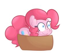  alpha_channel blue_eyes equid equine female feral friendship_is_magic hair hasbro horse mammal mrdegradation my_little_pony pink_hair pinkie_pie_(mlp) smile solo tongue wide_eyed 