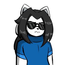  anthro anthrofied bob_(undertale) canid canine clothed clothing dynamo07x eyebrows felid feline hair mammal simple_background solo tem temmie_(undertale) topwear undertale undertale_(series) white_body 