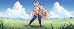  ai_generated boku_no_hero_academia bunny_ears bunny_girl bunny_tail easter mirko miruko my_hero_academia rumi_usagiyama touchfluffytails 