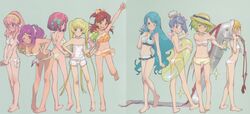  aida_orine akb0048 bikini crease feet ichijou_yuuka kanzaki_suzuko kishida_mimori motomiya_nagisa shinonome_kanata shinonome_sonata sono_chieri swimsuits tagme yokomizo_makoto 