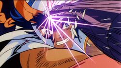  araki_shingo armor cap fight hit pain phoenix_ikki punch saint_seiya 