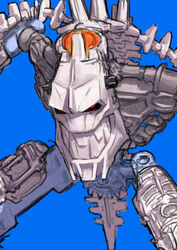  absurd_res ambiguous_gender armor back_spikes bionicle blue_background blue_body digital_drawing_(artwork) digital_media_(artwork) donghyun_lim glaring hi_res humanoid lego lego_brick machine multicolored_body muscular not_furry open_mouth piraka red_eyes robot sharp_teeth simple_background skakdi smile solo spiked_back spiked_tail spikes spikes_(anatomy) spine standing tail teeth thok two_tone_body white_body 