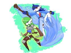  2020 3_fingers 4:3 ambiguous_gender armor blue_eyes blue_hair crown dagger dual_wielding duo fingers gardevoir gem generation_3_pokemon green_hair hair hair_over_eye headgear hi_res holding_object holding_weapon humanoid magic_user magician_robe melee_weapon mferite nintendo not_furry one_eye_obstructed pokemon pokemon_(species) red_eyes rogue shiny_pokemon simple_background staff tiara weapon white_background 