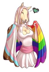  alpha_channel brushfire clothing dress equid equine female flag flag_(object) heart_symbol holding_flag holding_object horse kink_pride_colors lgbt_pride mammal pink_clothing pink_dress pony pony_pride_colors pride_color_flag pride_colors pride_heart progress_pride_colors rainbow_pride_colors shoshana sticker transgender_pride_colors wearing_flag 