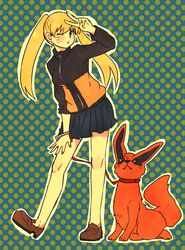  blonde_hair blue_eyes kurama_(naruto) kyuubi_(naruto) naruko naruto o96ap rule_63 twintails uzumaki_naruto 