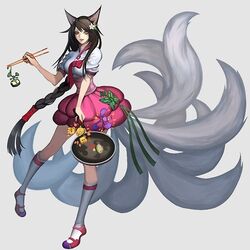 1:1 accessory ahri_(lol) alternative_fashion amumu_(lol) animal_humanoid arthropod asian_clothing black_body black_fur black_hair blitzcrank_(lol) bottomwear braided_hair butterfly canid canid_humanoid canine canine_humanoid chopsticks clothed clothing cookware crustacean dancewear decapoda east_asian_clothing female flower food footwear fox_humanoid frying_pan fungus fur hair hair_accessory hairband humanoid insects j-fashion japanese_clothing kitchen_utensils knee_highs knee_socks league_of_legends legwear lepidopteran lobster lolita_(fashion) long_hair long_socks low_res malacostracan mammal mammal_humanoid marine mary_janes multi_tail mushroom plant ribbons riot_games shoes simple_background skarner_(lol) skirt socks solo tail tencent tools tutu unknown_artist wa_lolita white_background white_body white_fur