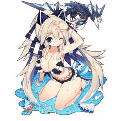  :3 ;) animal_ears anklet arm_at_side arm_support arm_up armpits astaroth_(uchi_no_hime-sama) ball beachball belly_chain bikini black_bikini blue_eyes blue_ribbon blush bracelet breasts cat_ears caustics closed_mouth collarbone crab cross-laced_clothes dragon eyebrows fake_animal_ears feline female flipped_hair floating frilled_bikini frills full_body grey_hair hair_between_eyes hair_ribbon halterneck hand_on_own_head heart hermit_crab high_ponytail jewelry large_breasts leaning_forward light_smile long_hair looking_at_viewer mamuru mouth_hold navel o_o official_art one_eye_closed parted_bangs ponytail ribbon sandals seashell see-through shell shiny_skin sideboob sidelocks sitting smile split_ponytail starfish strap_gap striped sunglasses swimsuit thighs transparent_background uchi_no_hime-sama_ga_ichiban_kawaii very_long_hair visor_cap wading wariza water wet whistle white_bikini 