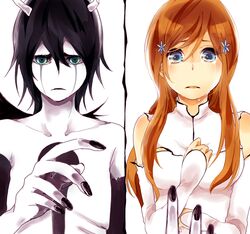  arrancar bleach espada hollow inoue_orihime resurreccion resurreccion:_segunda_etapa tears ulquiorra_cifer ulquiorra_schiffer 