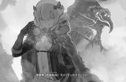  animal_around_neck arm_behind_back bag breasts breasts_apart cape center_opening character_name closed_mouth coffin commentary_request covered_face cowboy_shot creature double-parted_bangs female frapam furigana gloves greyscale hair_between_eyes hand_up highres hood hood_up hooded_cape jacket long_sleeves looking_at_viewer made_in_abyss medium_breasts medium_hair monochrome multicolored_hair multiple_views navel nonstandard_furigana open_clothes open_jacket plague_doctor_mask pouch smile smoke smoke_trail source_quote srajo streaked_hair subtitled translation_request tsurime v-shaped_eyebrows whistle whistle_around_neck yubrich 