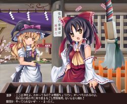  astral_trip hakurei_reimu kirisame_marisa tomusooya touhou 