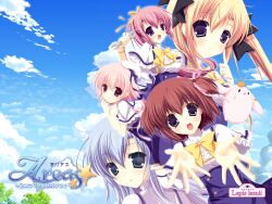  areas kamisato_koto lapis_lazuli mikage_konoka miyasaka_miyu nagamine_ayana natsumi_yui riizu_furanneru seifuku wallpaper 