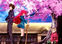  kannagi_ayano kannagi_ren kaze_no_stigma tagme yagami_kazuma 