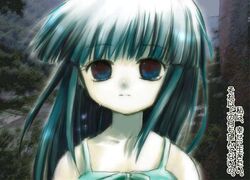  aqua_hair blue_eyes blunt_bangs closed_mouth female furude_rika higurashi_no_naku_koro_ni portrait solo tears translated umiichi_kurage 