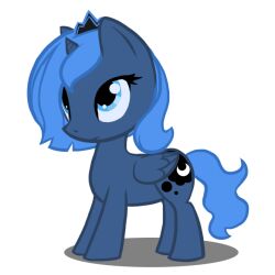  1:1 alicorn atticus blue_eyes blue_hair equid equine female friendship_is_magic hair hasbro horn mammal my_little_pony mythological_creature mythological_equine mythology princess_luna_(mlp) wings 