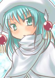  bad_id bad_pixiv_id female green_eyes green_hair hat hecate_(shakugan_no_shana) hizuki_reiya shakugan_no_shana solo 