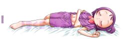  lolicon ojamajo_doremi pajamas purple_hair segawa_onpu 