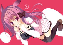  animal_ears sakura_hanpen tagme thighhighs 