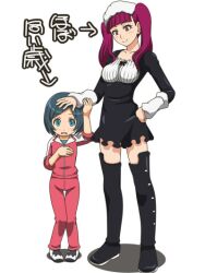  awa bleach crossover dokugamine_riruka inazuma_eleven inazuma_eleven_(series) inazuma_eleven_go pink_eyes pink_hair sorano_aoi 