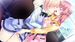  ensemble_(company) fujisaki_nagisa game_cg kurasawa_moko otome_ga_musubu_tsukiyo_no_kirameki yuuki_touya 