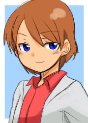  blue_eyes blush brown_hair choutako gundam gundam_age kio_asuno moderate_hair_length short_hair 