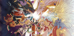  archangel_lucifer archdemon_lucifer_(p&amp;d) echidna_(p&amp;d) indra_(p&amp;d) lilith_(p&amp;d) meer_rowe puzzle_&amp;_dragons vritra_(p&amp;d) 