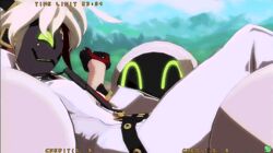  3d animated animated female guilty_gear happy jack-o_(guilty_gear) solo 