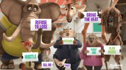  animated anthro benjamin_clawhauser bob_trumpet bovid bovine canid canine cheetah clothed clothing disney elephant elephantid english_text felid feline female fennec_fox finnick_(zootopia) fox fully_clothed fur giraffe giraffid group holding_object holding_sign jeremy_(zootopia) judy_hopps lagomorph leporid loop male mammal nick_wilde pilosan police police_uniform priscilla_tripletoe proboscidean protest rabbit red_fox screencap short_playtime sign sloth standing text three-toed_sloth true_fox trunk tusks uniform unknown_artist xenarthran yak yax zootopia 