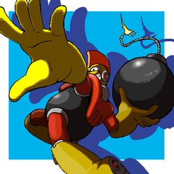  bomb bombman napo robot rockman rockman_(classic) solo 