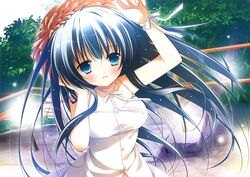  absurdres blue_eyes female har highres long_hair natsuki_coco 