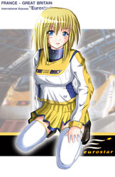  blonde_hair c-wing eurostar thighhighs train 