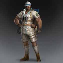  alternate_costume deng_ai explorer shin_sangoku_musou shorts 