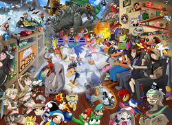  absolutely_everyone absurd_res accipitrid accipitriform ambiguous_gender amphibian anatid anseriform anserinae anthro arin_hanson avian baron_von_blubba bayonetta bayonetta_(character) bear bird blin_(tloz) bomb bomberman brother_(lore) brothers_(lore) candy castlevania censored character_collage charmander clothing convenient_censorship cosplay crossover d6 danny_sexbang day_of_the_tentacle dessert dice diddy_kong disney donkey_kong_(character) donkey_kong_(series) eagle egg electronics english_text eri_kamasoto explosives eyewear falco_lombardi female feral fio_germi fire food fur furniture game_grumps gaming generation_1_pokemon generation_3_pokemon ghost godzilla godzilla_(series) goggles goofy_(disney) goose group gum gun hat headgear headwear hi_res horn hudson_soft human jon_jafari jontron kirby kirby_(series) knuckles_the_echidna konami large_group luigi machine male mammal mario mario_bros melee_weapon metal_slug moblin murid murine nintendo outside pikachu platinumgames playing_video_game pokemon pokemon_(species) princess_peach ranged_weapon rat red_eyes robot rodent sailing sega shelf sibling_(lore) snakeblade31 snow snowboard snowboarding sofa sonic_the_hedgehog sonic_the_hedgehog_(series) spirit star_fox steam_train sword television tentacle text text_on_clothing text_on_hat text_on_headwear the_legend_of_zelda the_woody_woodpecker_show toho top_hat twins_(lore) universal_studios wario water weapon whismur wingull winnie_woodpecker yellow_body yellow_fur 