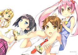  azuki_azusa dress emanuela_pollarola hentai_ouji_to_warawanai_neko kantoku seifuku tsutsukakushi_tsukiko yokodera_youto 